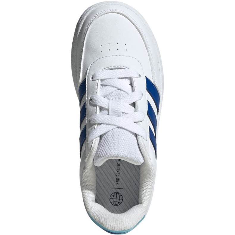 Pantofi Adidas Breaknet Lifestyle Court Lace IG9814 alb 1