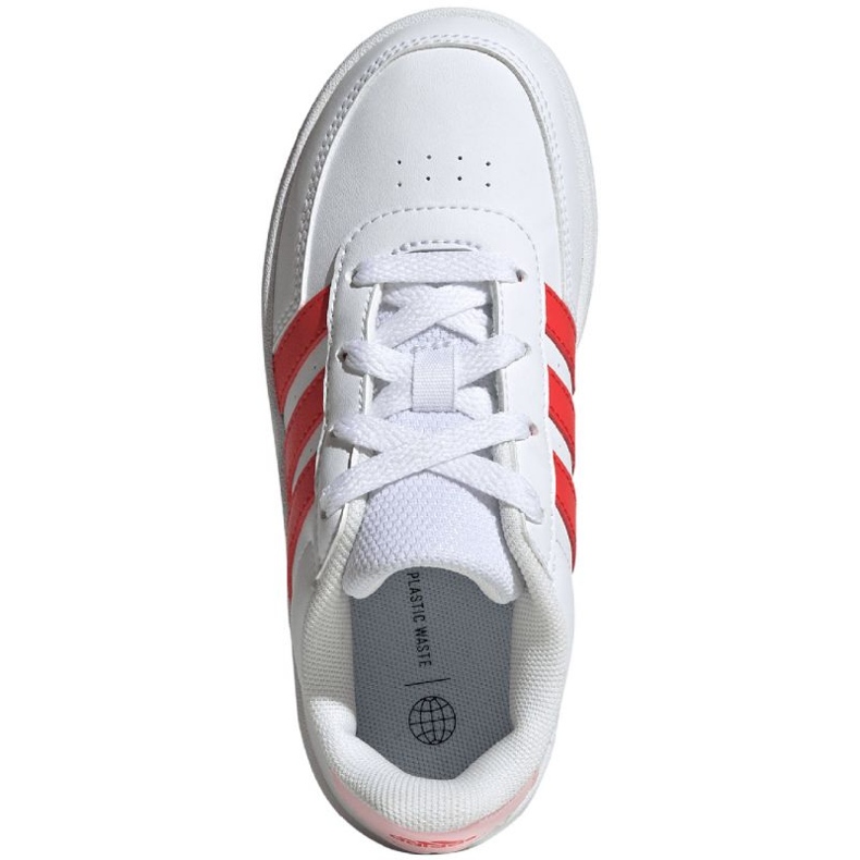 Pantofi Adidas Breaknet Lifestyle Court Lace HP8960 alb 1
