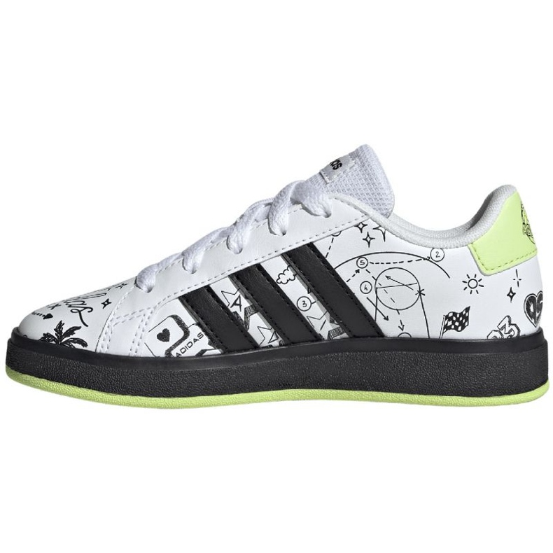 Pantofi Adidas Grand Court 2.0 Jr IG4853 alb 1