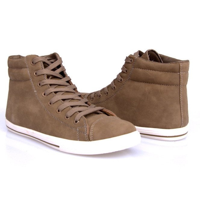Stil 738 Camel High Sneakers maro 1