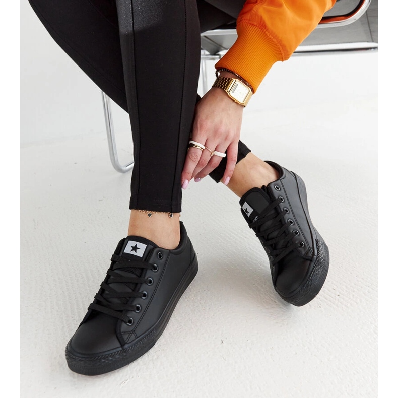 Adidasi sport negri Kimberlee negru 1 Adidasi sport negri Kimberlee negru 1