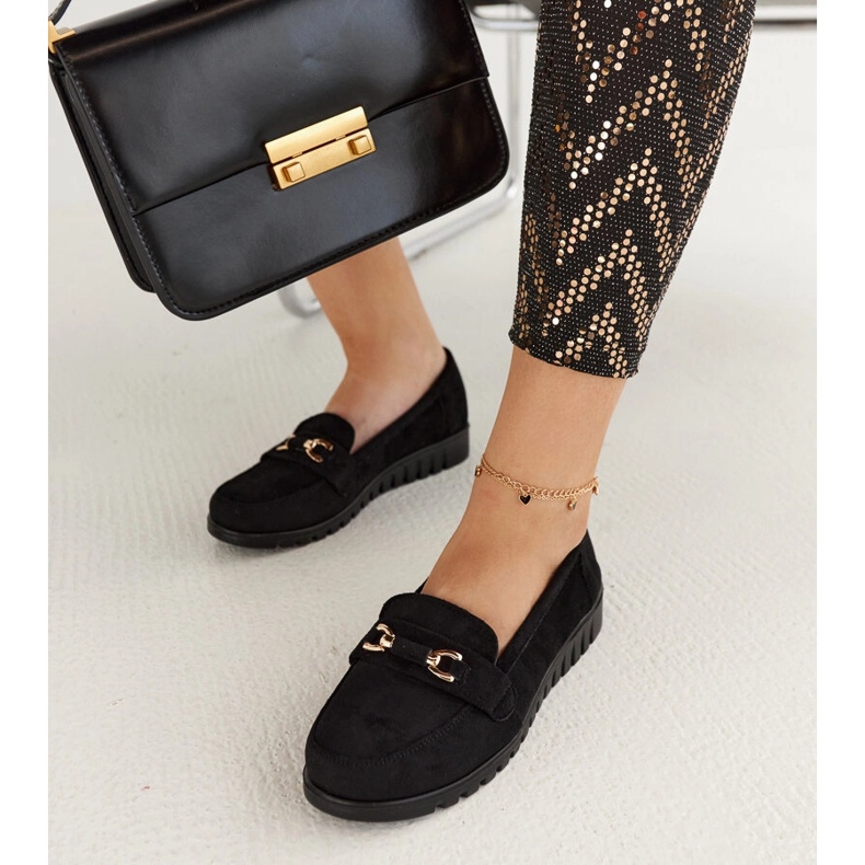 Mocasini Prussia din piele intoarsa neagra negru 1 Mocasini Prussia din piele intoarsa neagra negru 1