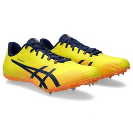 Pantofi Asics Hypersprint cu 8 vârfuri 1093A197 750 galben 1
