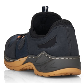 Pantofi sport confortabili pentru damă, bleumarin, Rieker M0564-14 albastru 1