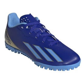 Pantofi Adidas X Crazyfast Club Messi Jr Tf ID0722 albastru 2