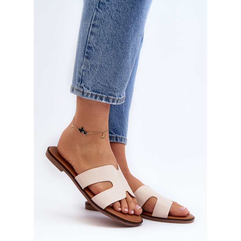 Flip-Out de damă Bej Lumossa 2