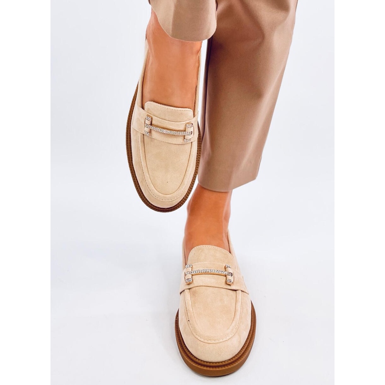 Mocasini de dama Ferdis Beige bej 1