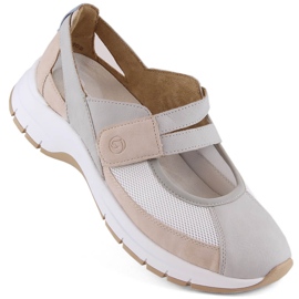 Pantofi de dama comozi cu velcro, multicolor Remonte D0G08-40 10