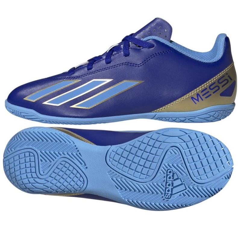 Adidas X Crazyfast Club Messi Jr În pantofi IE8667 albastru 1