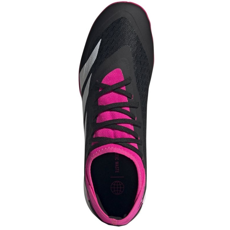 Adidas Predator Accuracy.3 In M GW7069 pantofi de fotbal negru 1 Adidas Predator Accuracy.3 In M GW7069 pantofi de fotbal negru 1