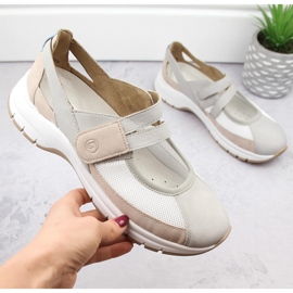Pantofi de dama comozi cu velcro, multicolor Remonte D0G08-40 14