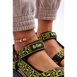 Sandale de damă Lee Cooper LCW-24-34-2609 Lime verde 2