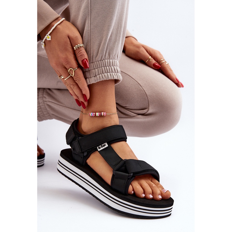 Sandale cu platformă pentru damă Lee Cooper LCW-24-05-2753 Negru 1 Sandale cu platformă pentru damă Lee Cooper LCW-24-05-2753 Negru 1