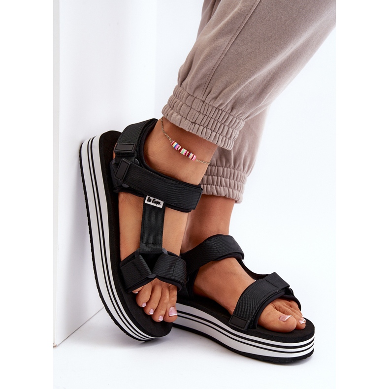 Sandale cu platformă pentru damă Lee Cooper LCW-24-05-2753 Negru 2 Sandale cu platformă pentru damă Lee Cooper LCW-24-05-2753 Negru 2