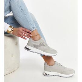 Tenisi gri pe platforma Lubna 1