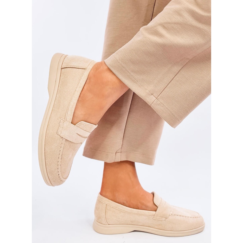 Mocasini de dama Forest Beige bej 1