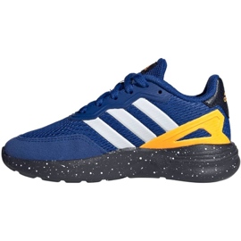 Pantofi Adidas Nebzed Lifestyle Lace Running Jr ID2456 albastru 3