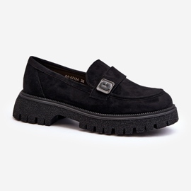 Vinceza Mocasini De Dama Cu Curea Flanila Neagra negru 1 Vinceza Mocasini De Dama Cu Curea Flanila Neagra negru 1