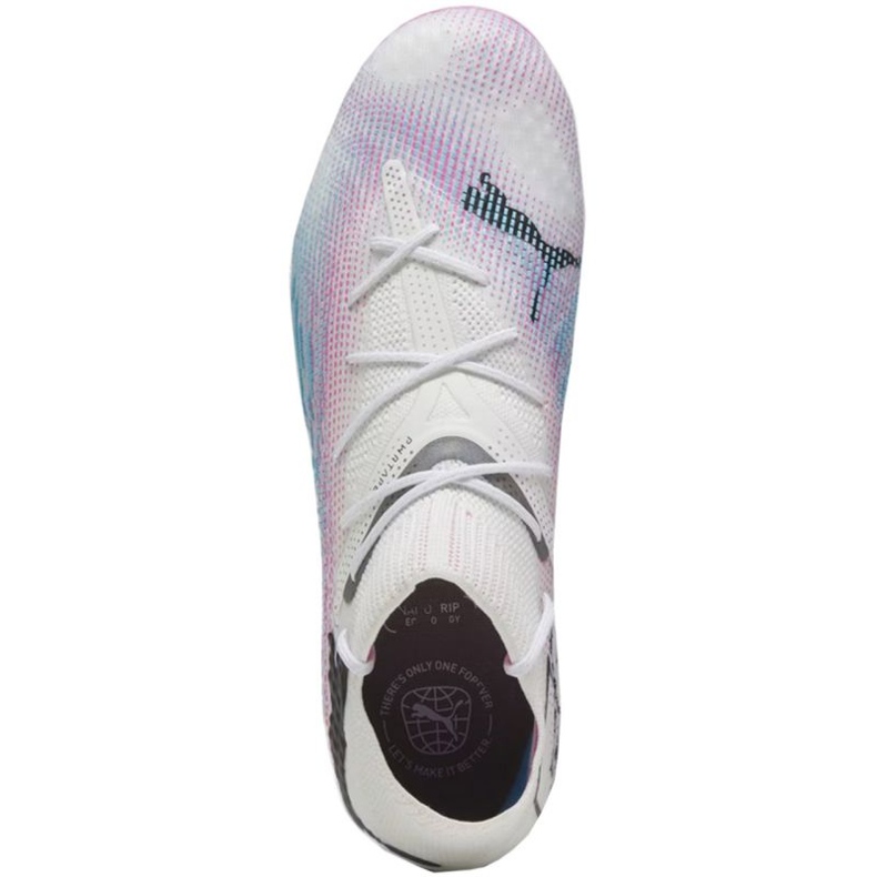 Pantofi de fotbal Puma Future 7 Ultimate FG/AG M 107599 01 alb 2