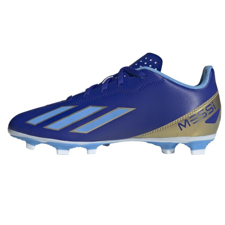 Pantofi Adidas X Crazyfast Club Messi Jr FxG ID0720 albastru 1