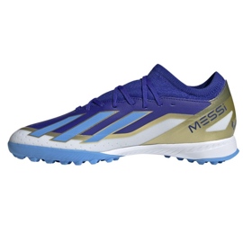 Pantofi Adidas X Crazyfast League Messi Tf ID0718 albastru 1