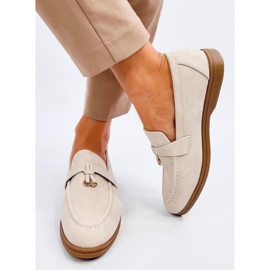 Mocasini de dama Antonisa Beige bej 2
