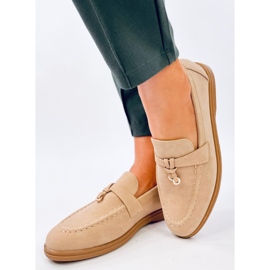 Mocasini de dama Antonisa Khaki bej 2