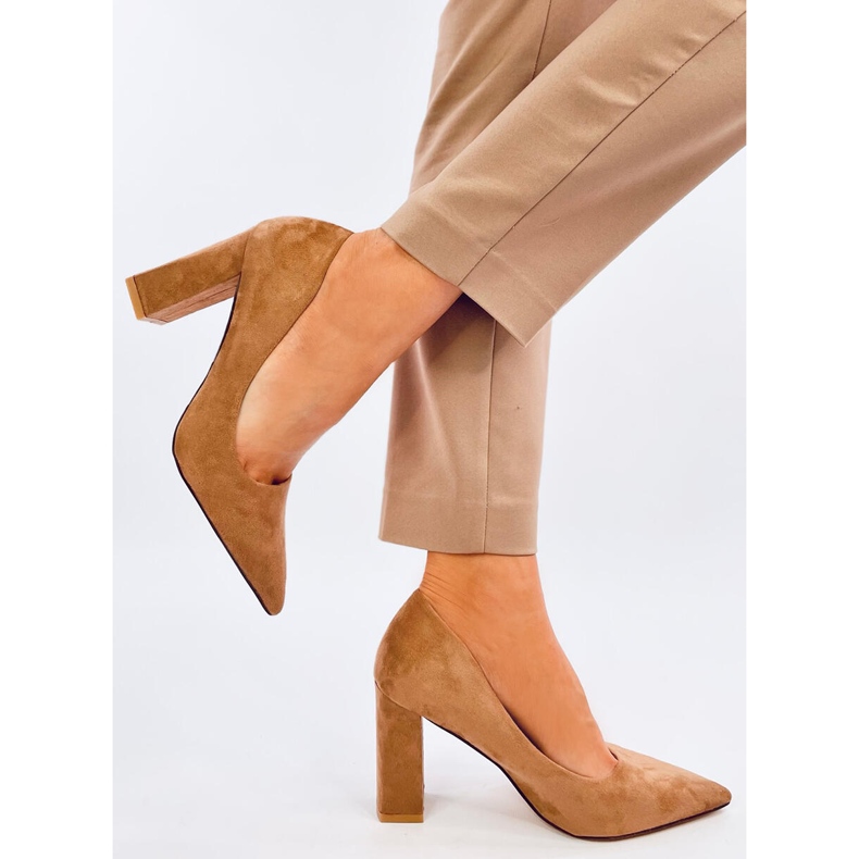 Pompe stiletto Verizon Khaki bej 2 Pompe stiletto Verizon Khaki bej 2
