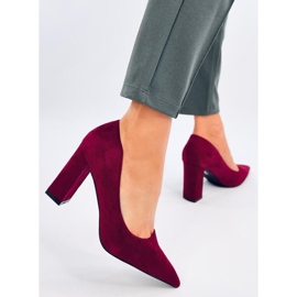 Pompe stiletto Verizon Wine roșu 2 Pompe stiletto Verizon Wine roșu 2