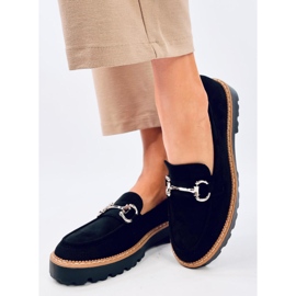 Mocasini de dama Clays Black negru 1