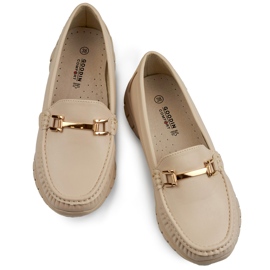 Mocasini confortabili de dama, moale, bej 1 Mocasini confortabili de dama, moale, bej 1