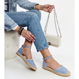 Espadrile albastre cu decor Aydan albastru 1