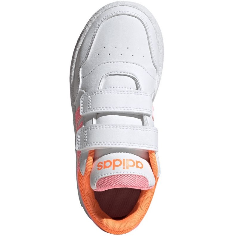 Pantofi Adidas Hoops 3.0 Cf C Jr H03862 alb 1