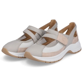 Pantofi de dama comozi cu velcro, multicolor Remonte D0G08-40 4