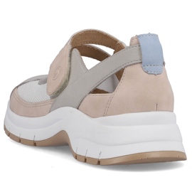 Pantofi de dama comozi cu velcro, multicolor Remonte D0G08-40 7