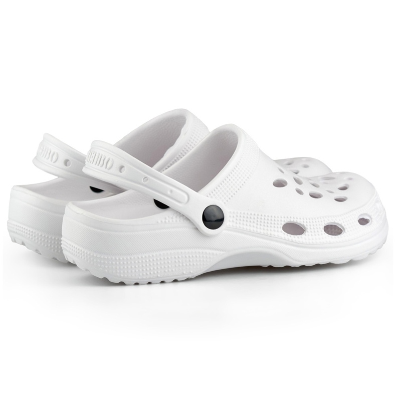 Șlapi albi Kroksy 1