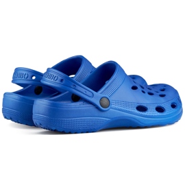 Șlapi Kroksy bleumarin albastru 1