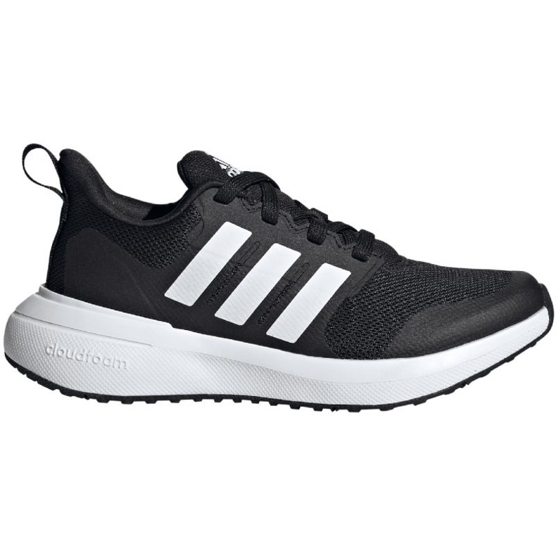 Pantofi Adidas FortaRun 2.0 Cloudfoam Lace Jr ID2360 negru 1