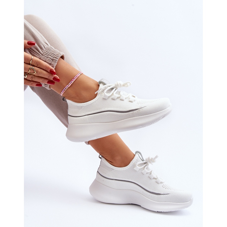 Pantofi sport de damă Big Star NN274662 Alb 1