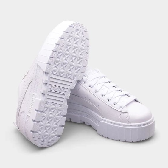 Pantofi Puma Mayze Classic 384209-01 alb 2