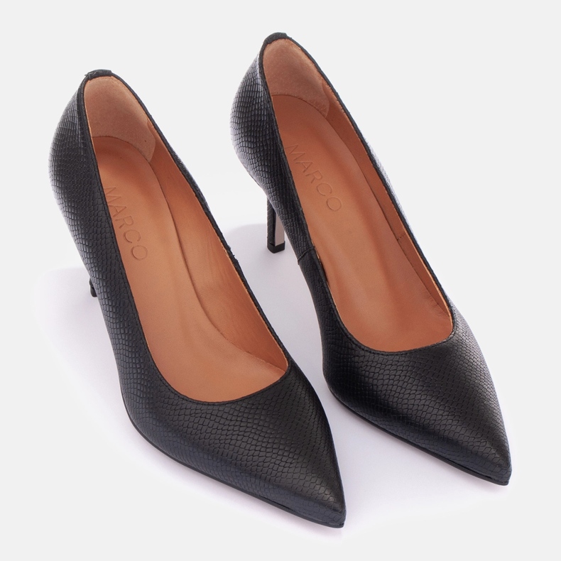 Marco Shoes Tocuri înalte Eleve negru 1