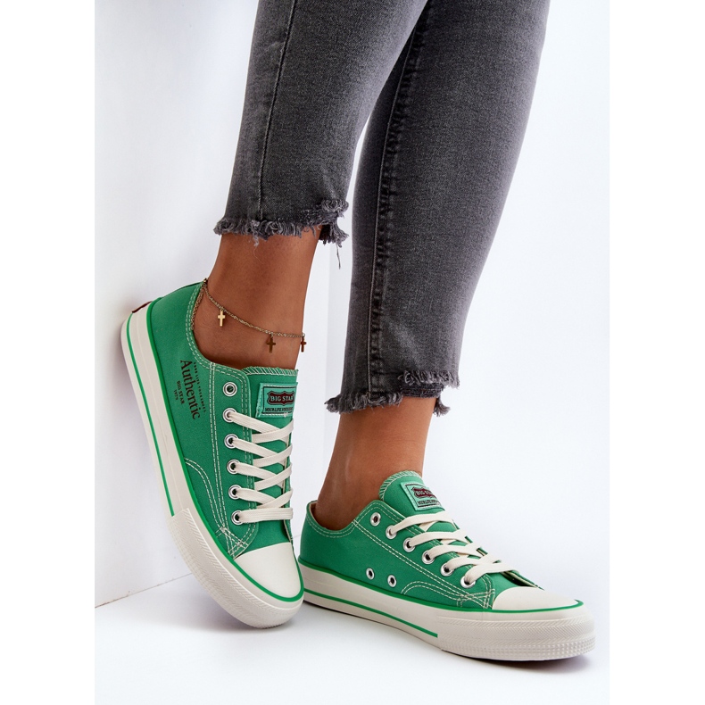 Pantofi de damă Big Star NN274240 Verde 2