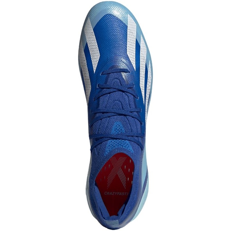 Pantofi de fotbal adidas X Crazyfast.1 Ag M IE6631 albastru 1