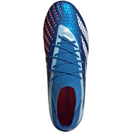 Pantofi de fotbal Adidas Predator Accuracy.1 Fg M GZ0038 albastru 1