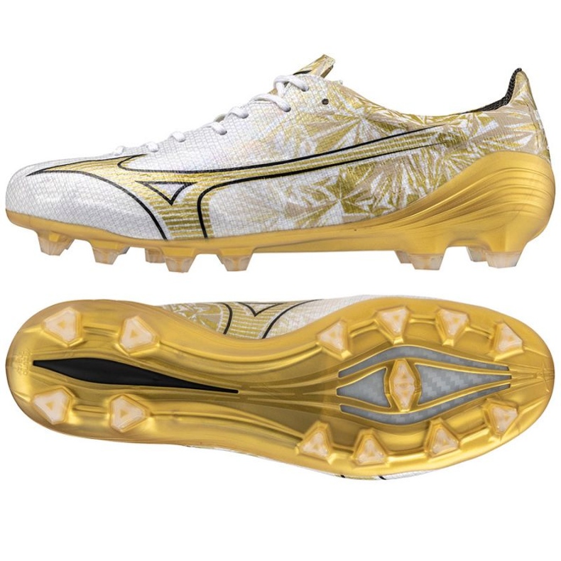 Pantofi de fotbal Mizuno Morelia Alfa Japan Md P1GA246050 alb 1