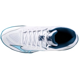 Pantofi de volei Mizuno Thunder Blade Z Mid M V1GA237521 alb 2