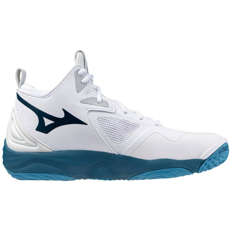 Pantofi de volei Mizuno Wave Momentum 3 Mid V1GA231721 alb 1