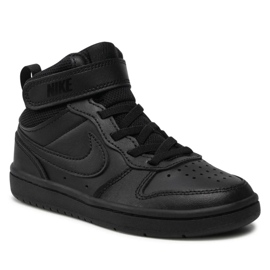 Pantofi Nike Court Borough Mid 2 Jr CD7783-001 negru 1 Pantofi Nike Court Borough Mid 2 Jr CD7783-001 negru 1