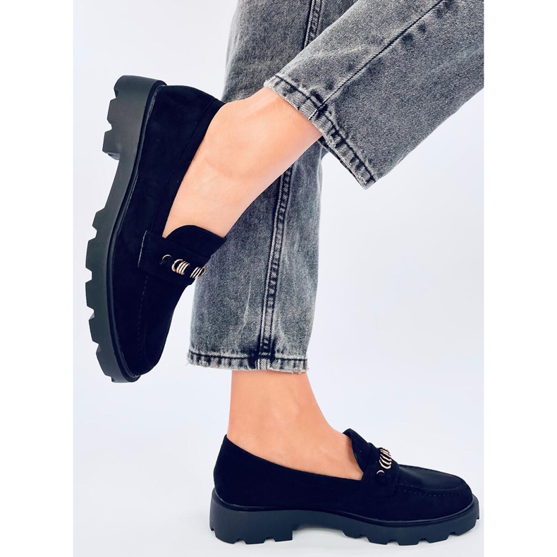 Mocasini de dama Molla Black negru 2