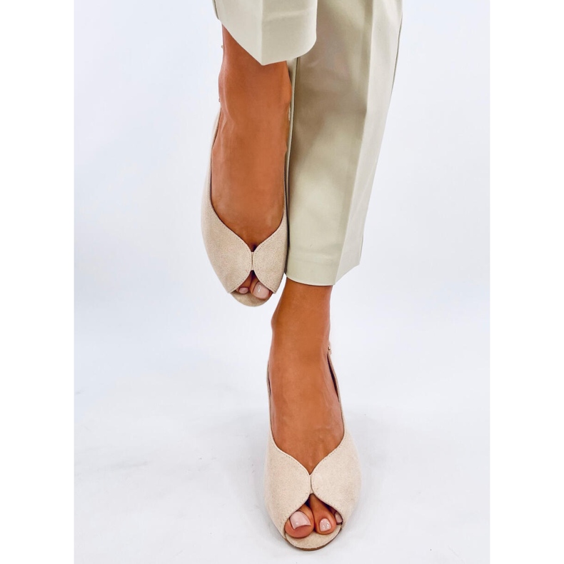 Sandale Venus Beige cu toc înalt bej 1 Sandale Venus Beige cu toc înalt bej 1